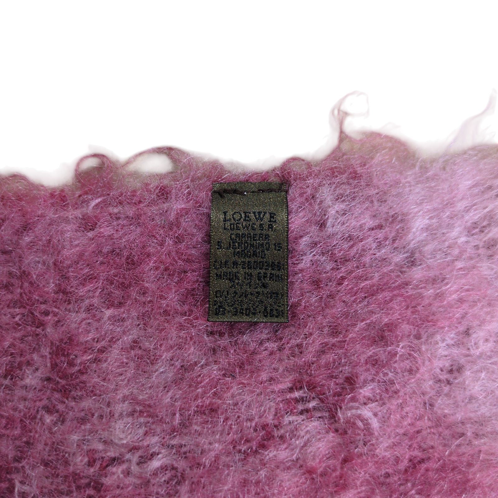 小物 LOEWE Anagram Patch Mohair Maffler 楽天市場】ロエベ アナグラム（マフラー・スカーフ｜バッグ