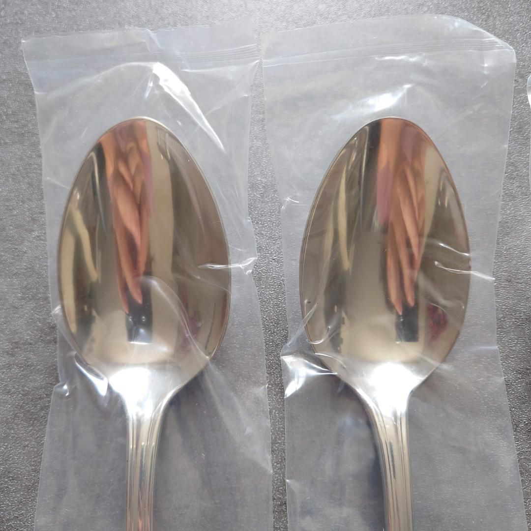 クリストフル ACIER アルビ ステンレス テーブルスプーン 4点