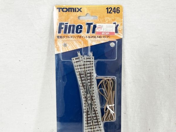 TOMIX Fine Track 1246 電動ダブルスリップポイント N-PXL140-15(F