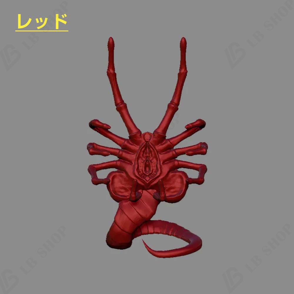 新品 スマホスタンド 3D印刷 フェイスハガー スマホスタンド 虫飾り