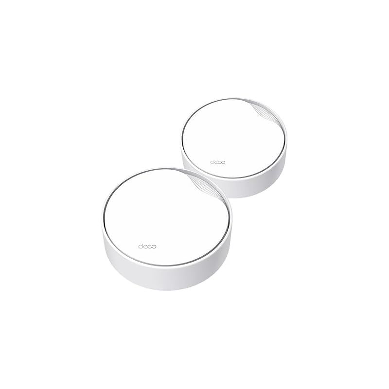 TP-Link Wi-Fi 6 ルーター wifi中継 ビジネス 無線LANルーター 商用アクセスポイント スマートホーム 2.5Gbps WAN|LAN PoEポート搭載 AX3000 Deco X50-PoE 2ユニット 0