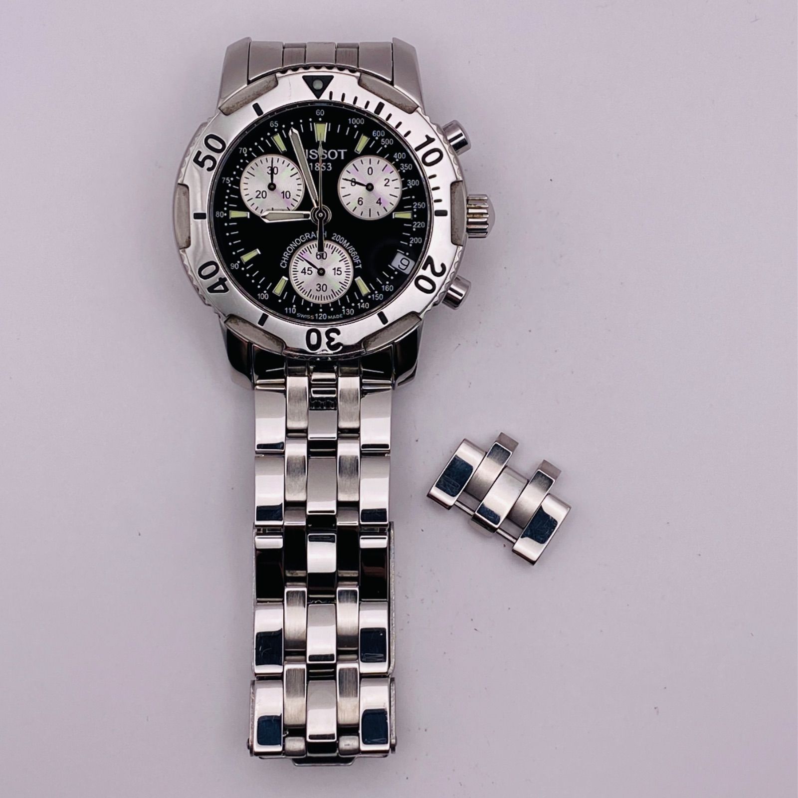 稼動品 TISSOT ティソ ダイバー クロノグラフ 腕時計 メンズ