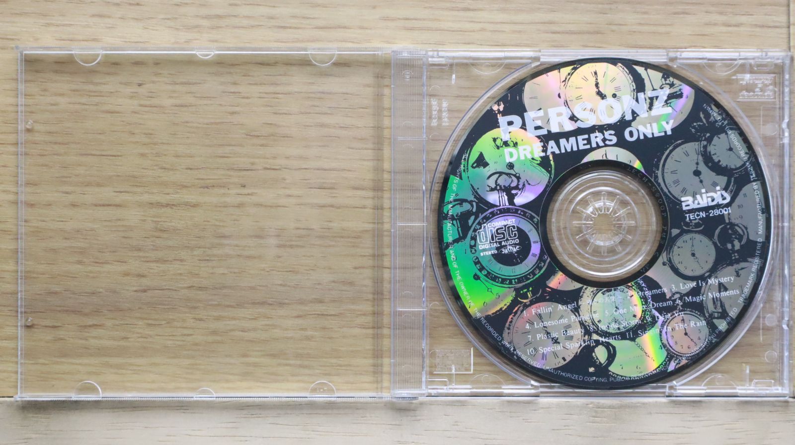 パーソンズの希少盤 国内盤CD☆パーソンズ/PERSONZ□ DREAMERS ONLY 【TECN28001