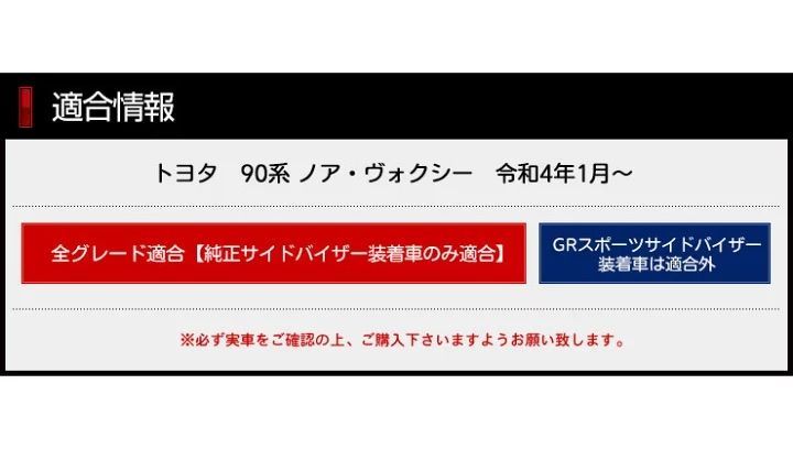 ノア ヴォクシーピラーガーニッシュ