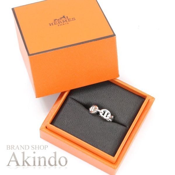 新品】エルメス シェーヌダンクル リング アンシェネPM #53 13号