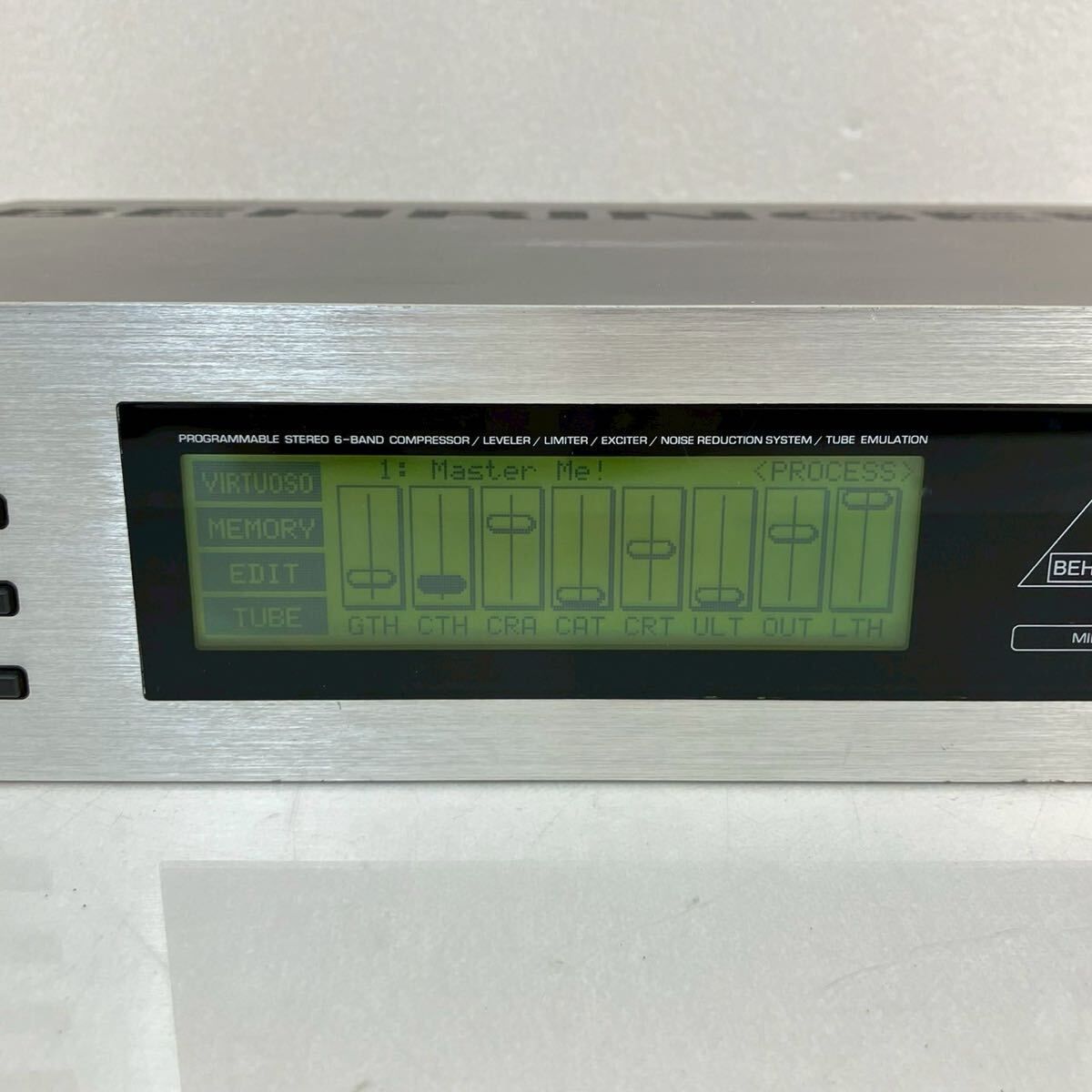 ベリンガー DSP9024 6バンドコンプ チューブエミュ ABS/EBU搭載 Behringer ベリンガー DSP9024 6バンドコンプ チューブエミュ