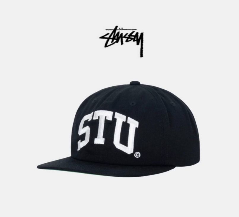新品 ステューシー STUSSY キャップ 帽子 STU Arch Strapback