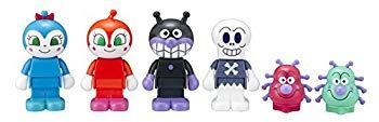 【中古】【非常に良い】BlockLabo アンパンマン ブロックといっしょに遊べるばいきんまんとなかまたちブロックドールセット mxn26g8