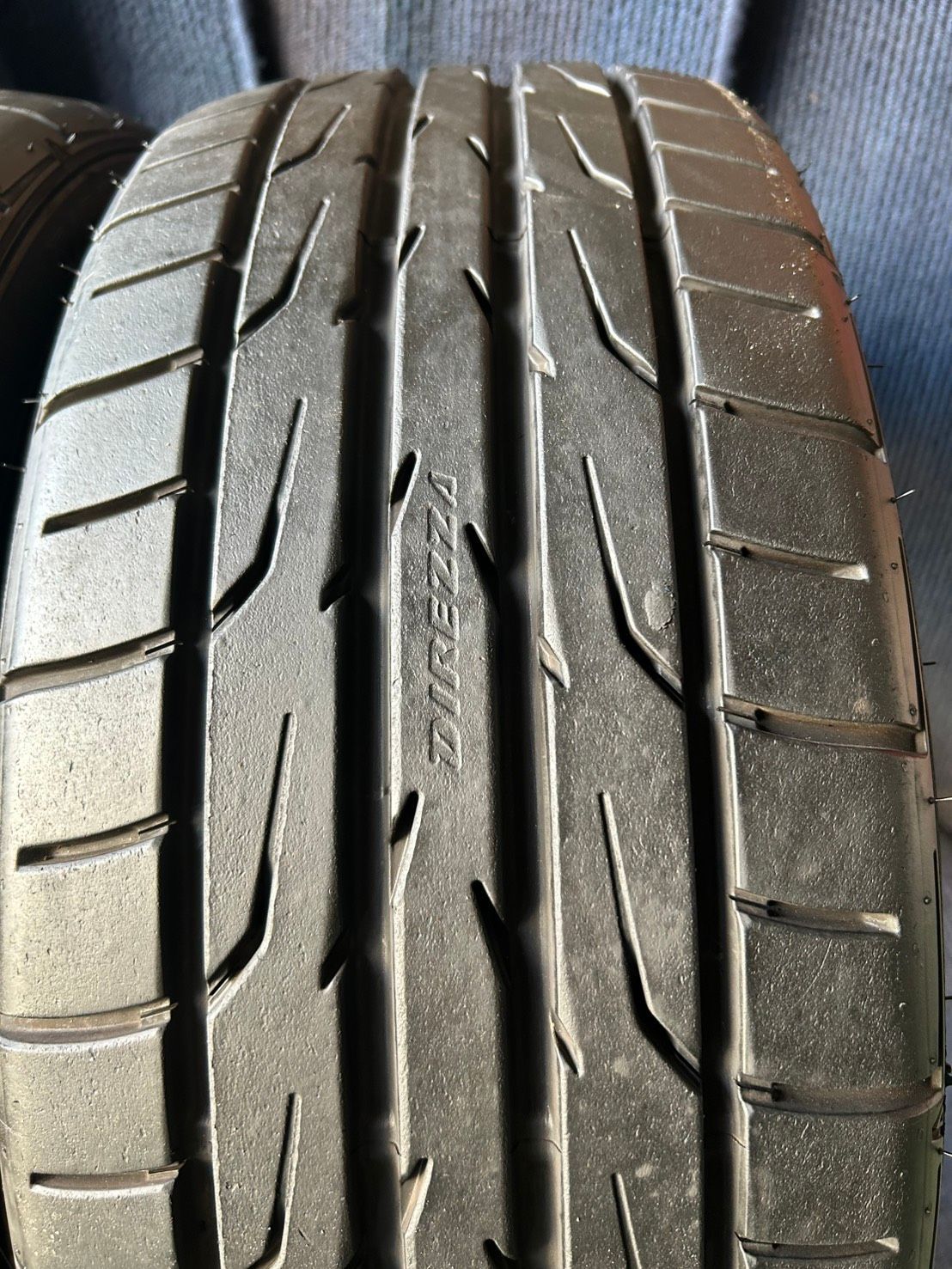 製造 溝9分山 DUNLOP DIREZZA DZ102 2本 215 45R17 ASP3303