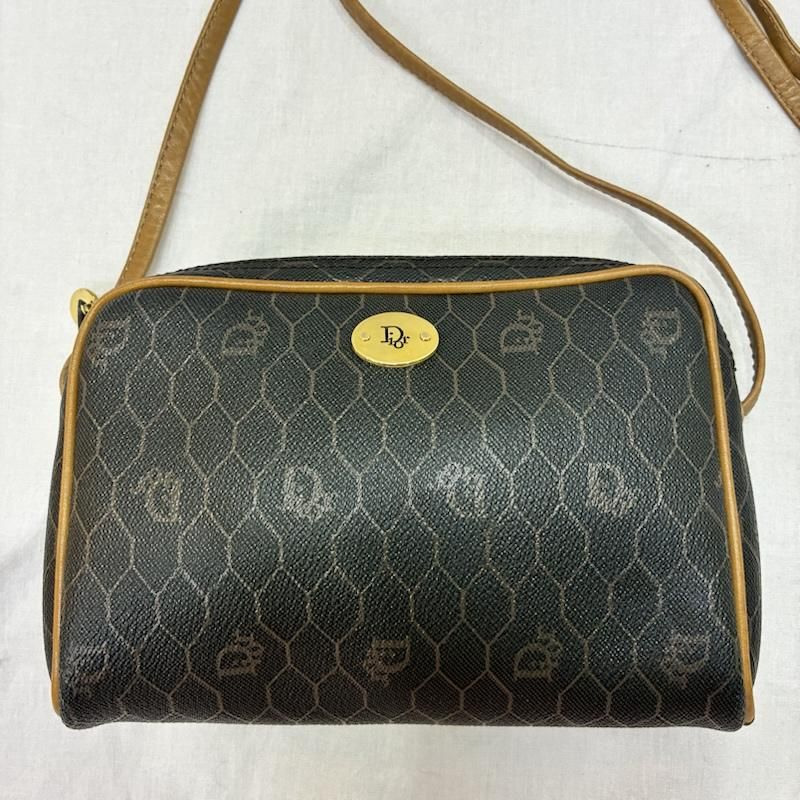 ディオール　ショルダーバッグ USED』 Christian Dior クリスチャンディオール ハニカム柄