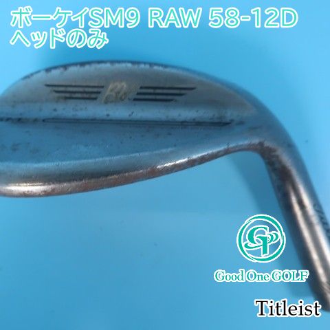 Titleist - 【美品】タイトリスト/ボーケイSM9/58度12D Amazon.com : Titleist Vokey Design SM9 Tour Chrome Wedge 58