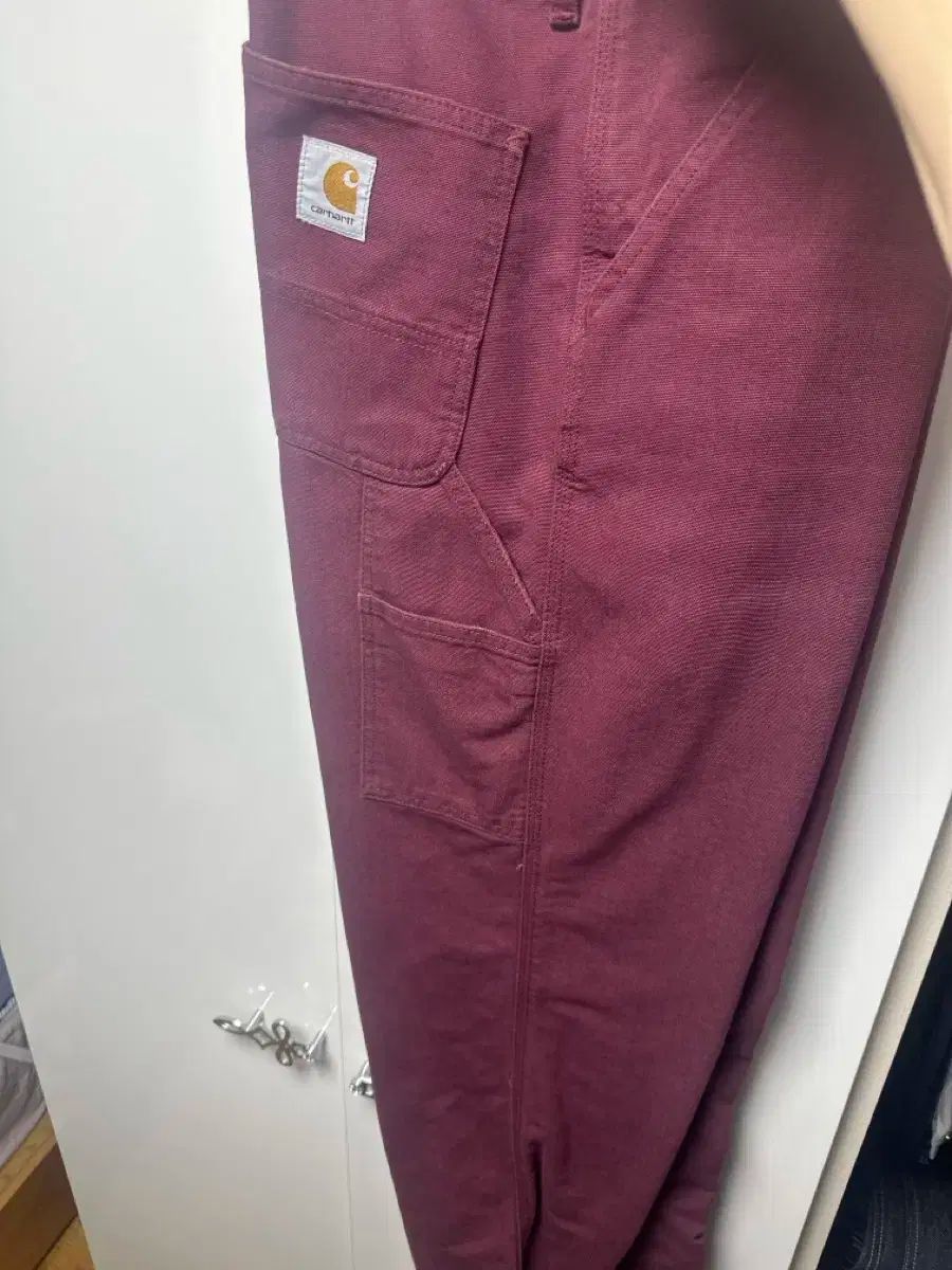 カーハート ワーク シングルパンツ バーガンディ