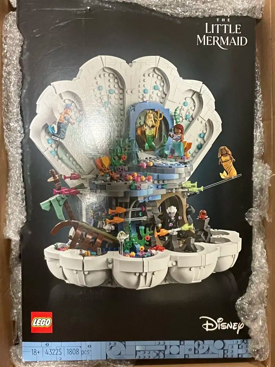 LEGO43225 ディズニー アリエル 貝殻の宮殿