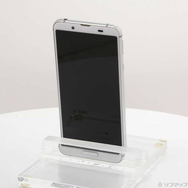 スマートフォン・携帯電話 〔品〕 AQUOS sense3 64GB シルバーホワイト