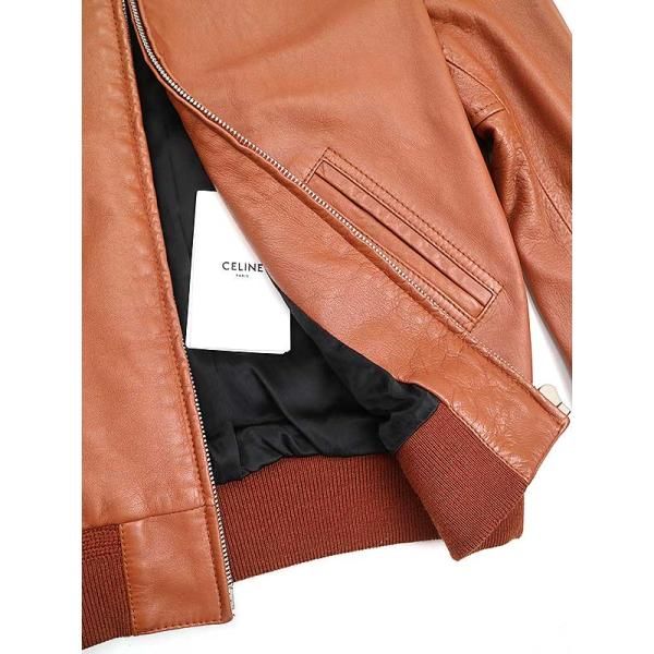 CELINEセリーヌ20AWソフトラムスキンジップアップレザー