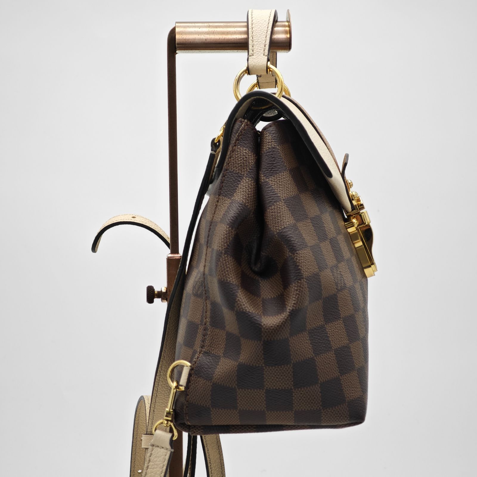 ルイヴィトン Louis Vuitton ダミエ クラプトン バッグパック N42259 