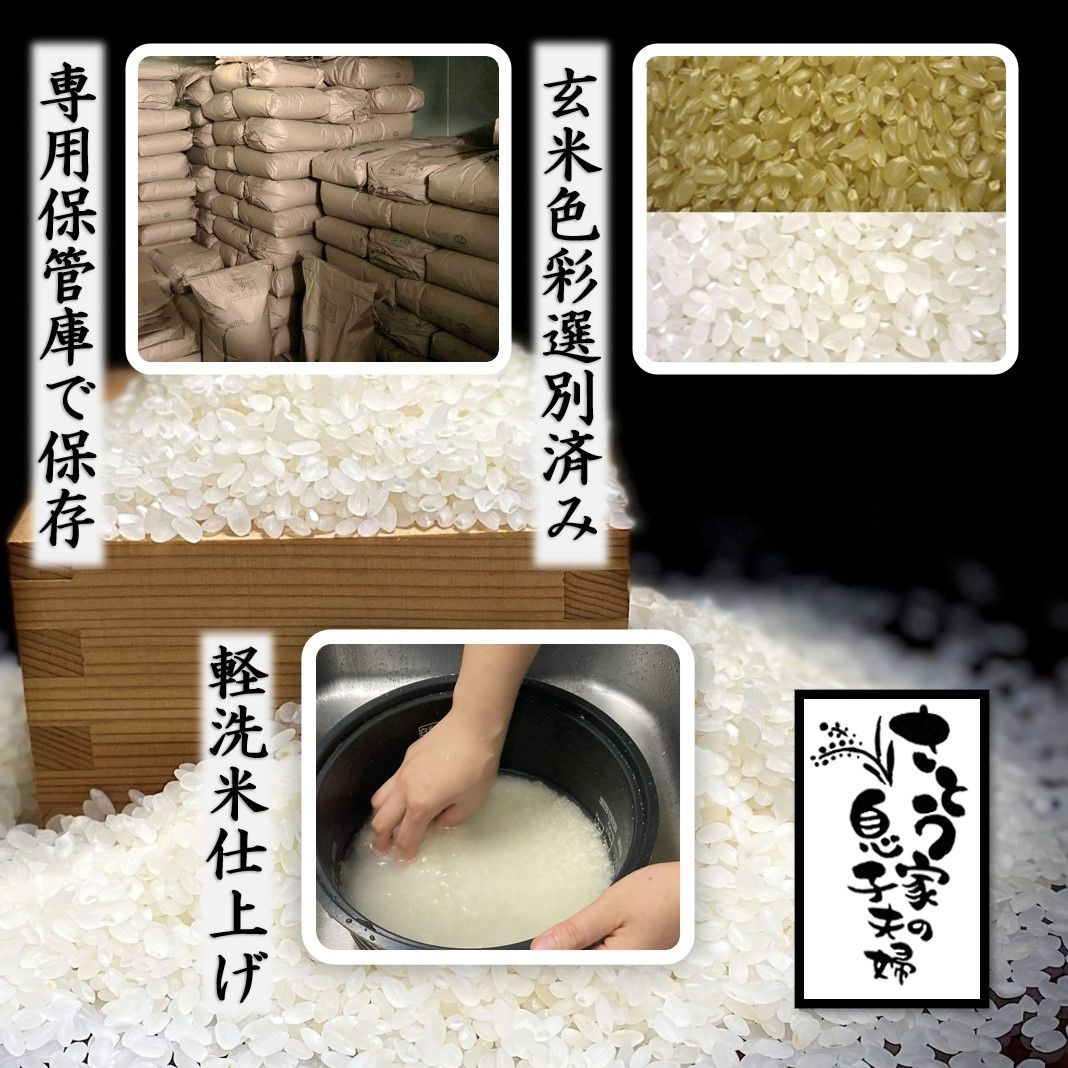 山形県庄内産 食べ比べセット 玄米10kg Ｇセレクション 令和５年 ...