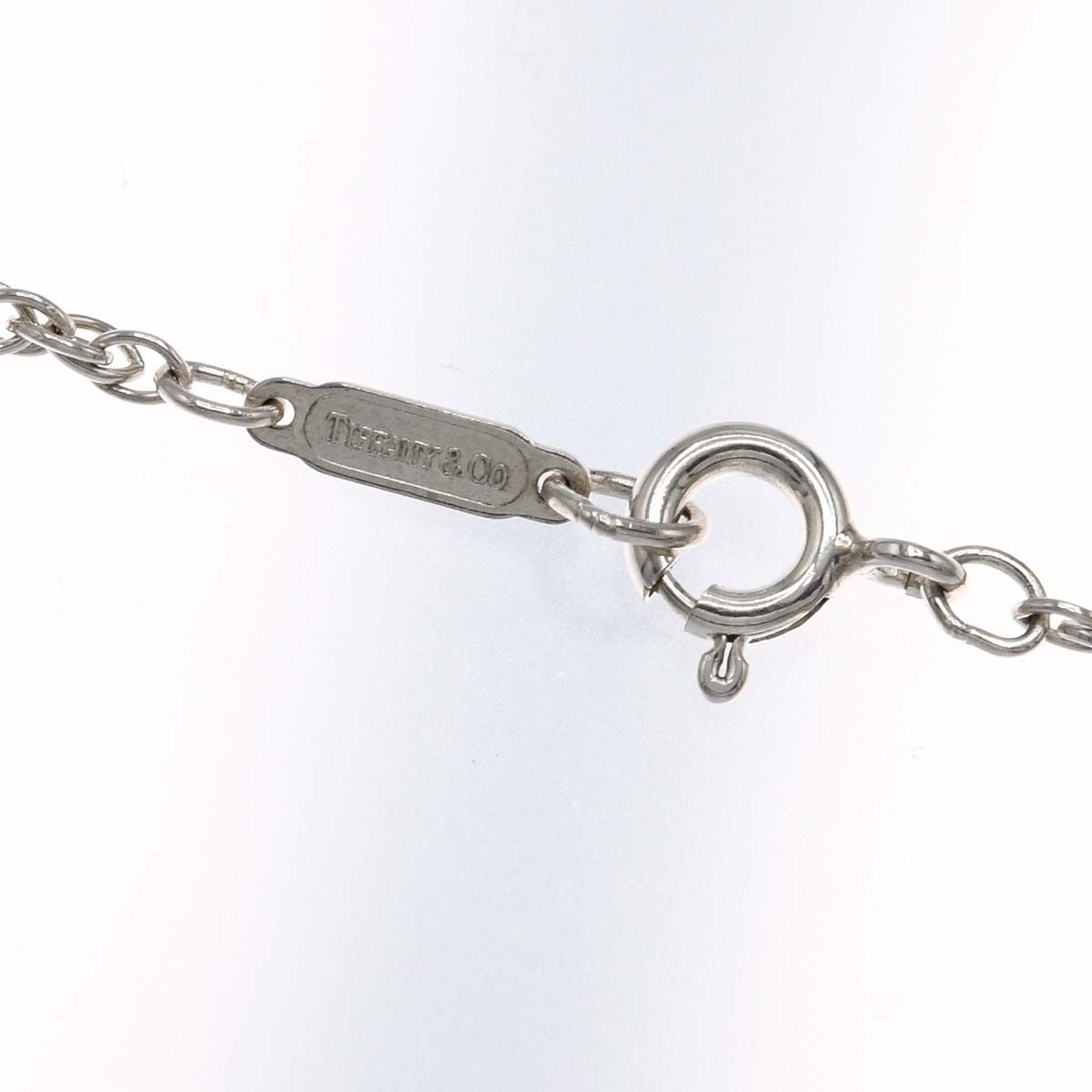 TIFFANY&Co. ティファニー ネックレス T&Cロゴ コイン 750 925 約14.7g 