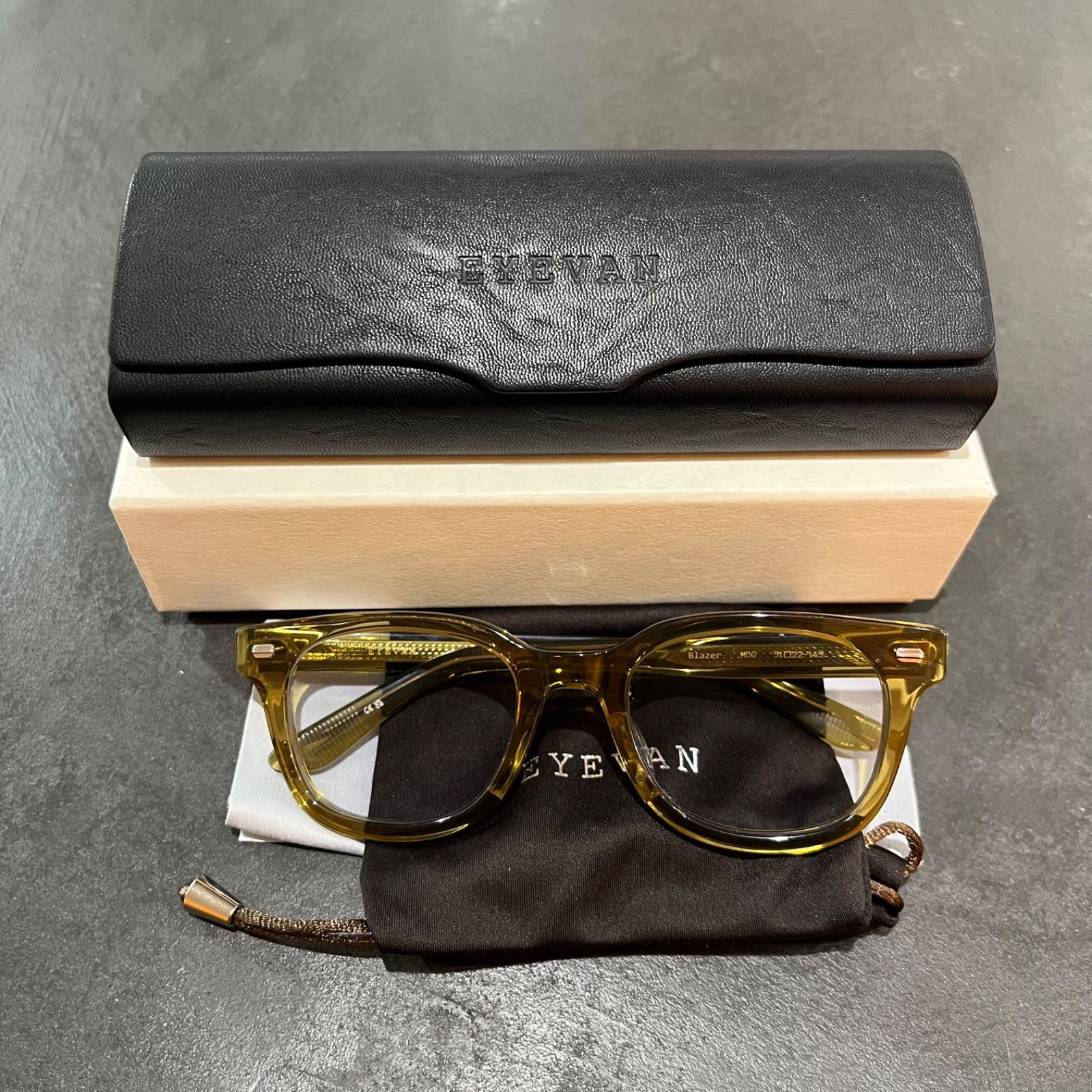 参考上代48400円 EYEVAN Blazer POKERFACE別注カラー ブレザー