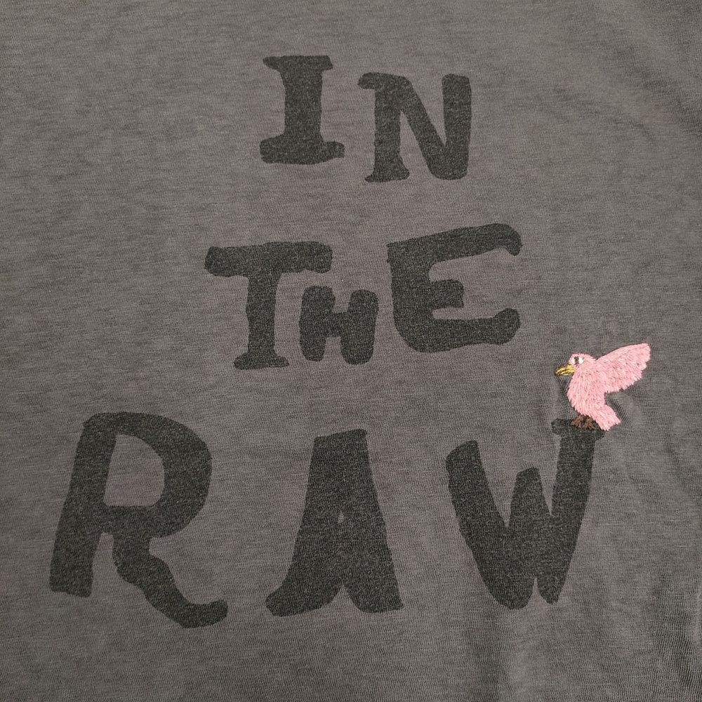 45R/45rpm バード刺繍ロゴプリントの90845星Tシャツ 定価16500円 グレー レディース フォーティーファイブアールピーエム【中古】5-0930S♪ 45R/45rpm バード刺繍ロゴプリントの90845星Tシャツ 定価16500円