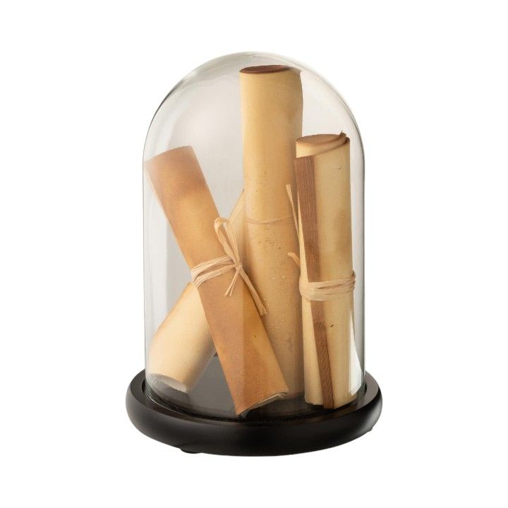 ガラス ペーパー オブジェ ドーム バキュームペーパーパーチS アートインテリア雑貨 生活雑貨