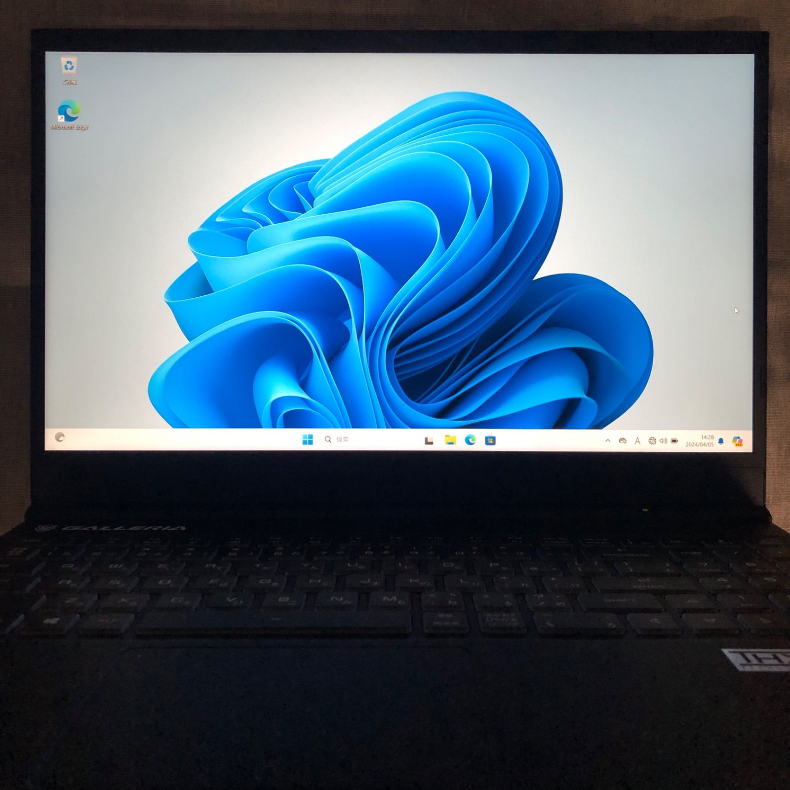 ゲーミングPC】ガレリア GCL1650TGF （バッテリー良好】ゲーミング  