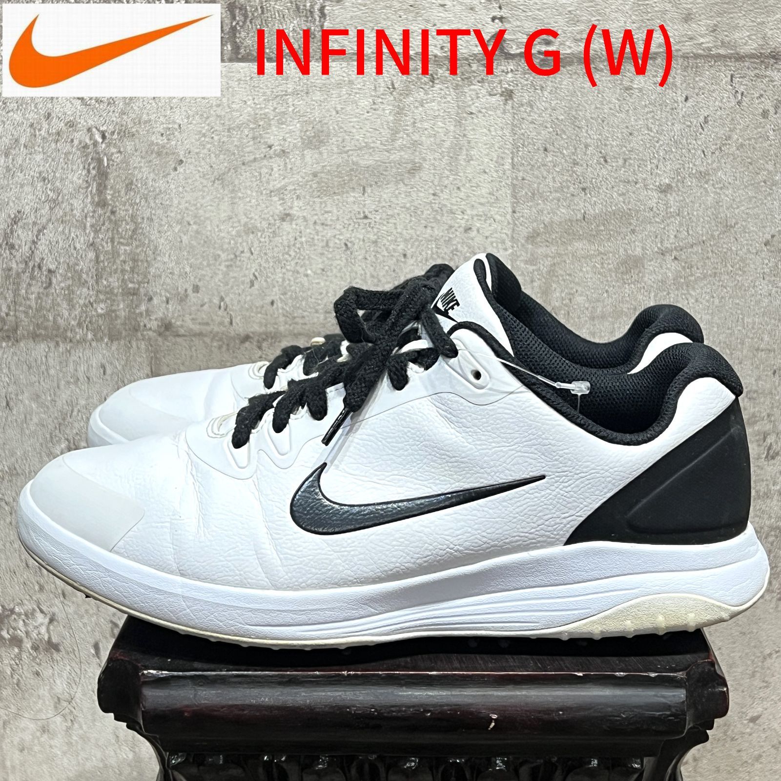 ナイキ INFINITY G (W) ゴルフシューズ 27.5cm ワイド スパイクレス NIKE CT0535-001