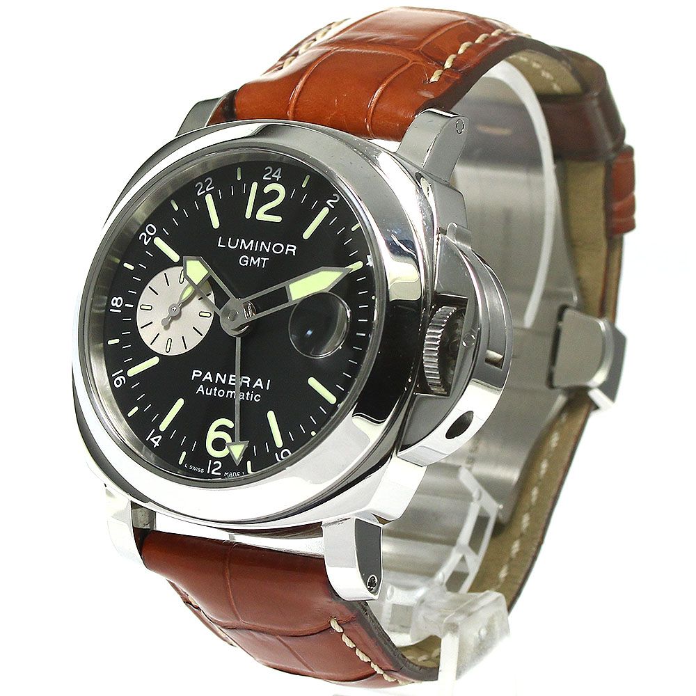 ※訳有 パネライ PAM00088 ルミノールGMT AT ラバーベルト☆箱付