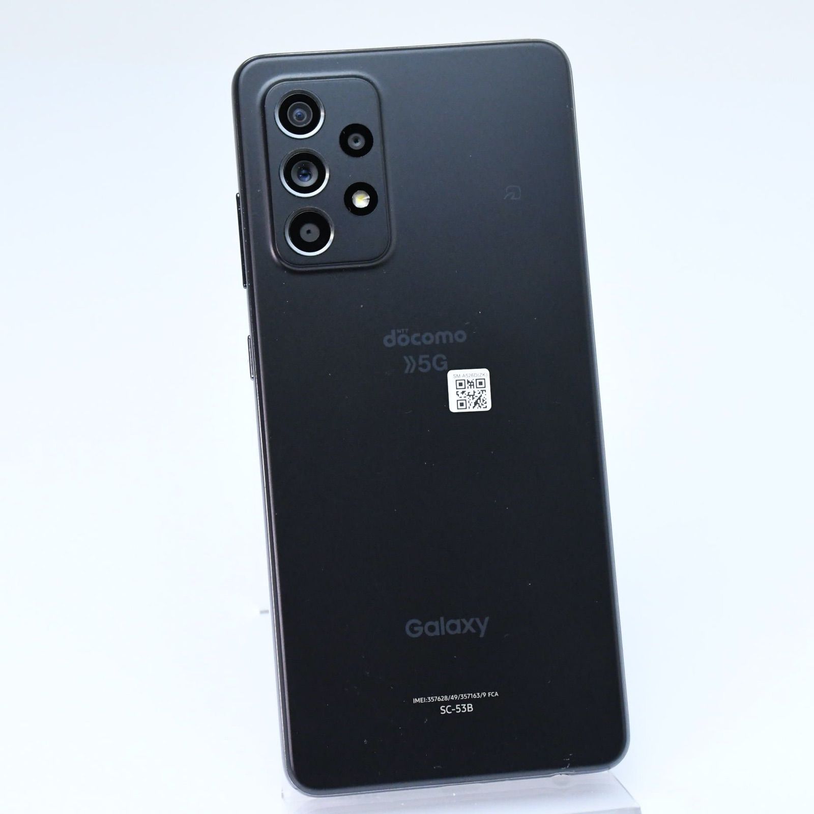 液晶美品】SIMフリー docomo Galaxy A52 5G SC-53B ブラック - メルカリ