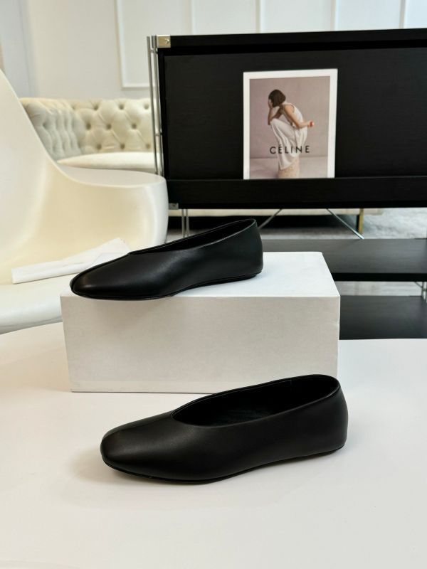 therow eva ザロウ バレエシューズ レザー スリッポン THE ROW ザロウ