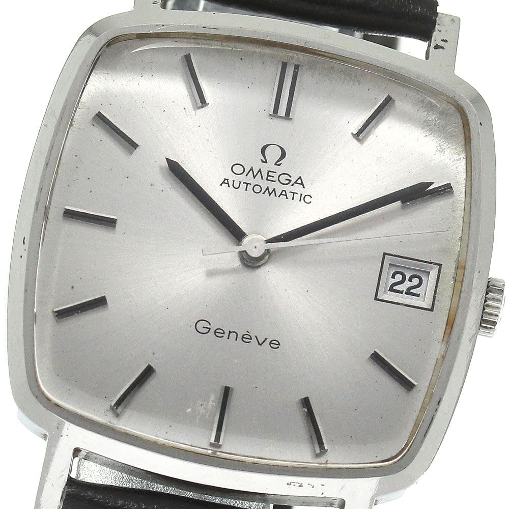 オメガ　ジュネーブ　自動巻き　Cal1012　メンズ　アンティーク OMEGAオメガ ジュネーブ Cal.1012 デイト ref.166.0163 自動巻き