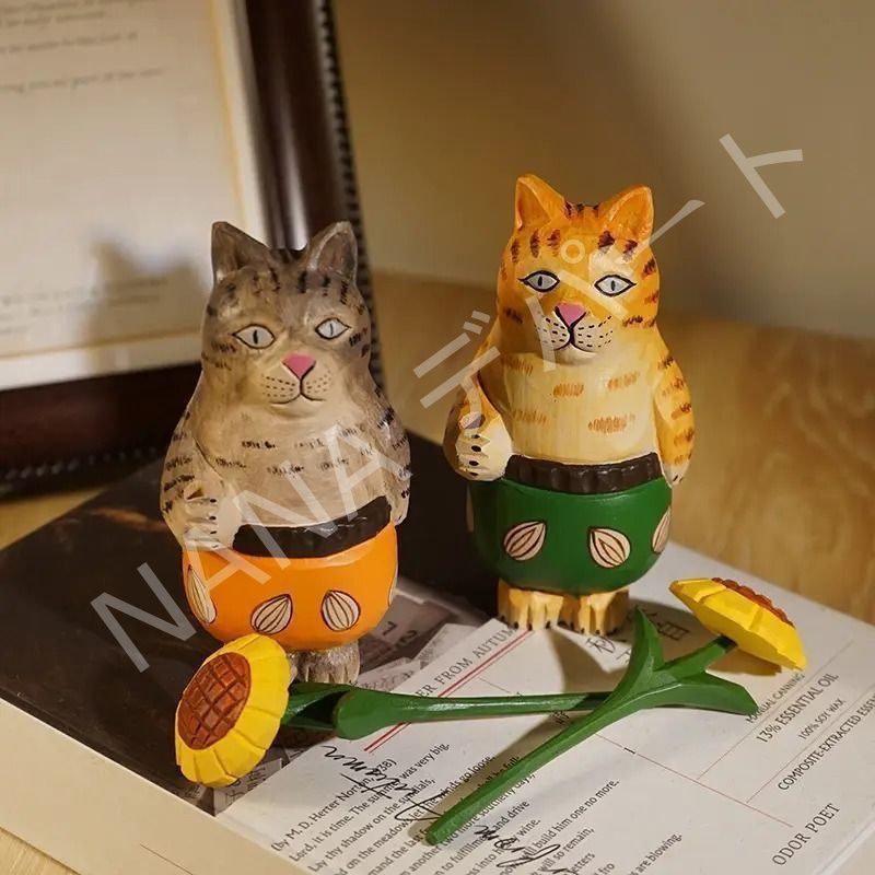 置物 装飾品 フィギュア 猫 ネコ キャット インテリア雑貨