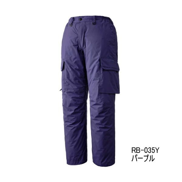 ≪ 25年9月新商品 ≫ シマノ ESインサレーションパンツ 03 RB-035Y パープル 2XLサイズ