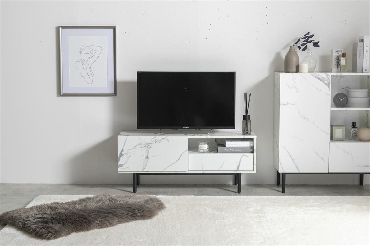 幅100cm】Ellis 大理石柄テレビ台 高級感 楽天市場】【MAX50％OFF! 10  