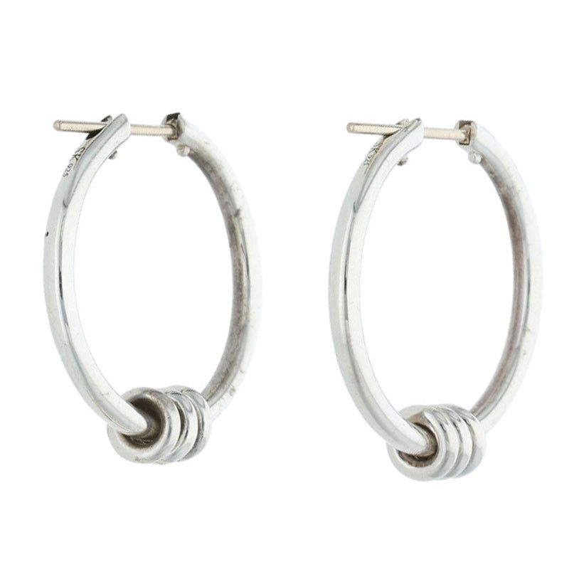 スピネリキルコリン ARGO アルゴシルバーフープピアス メンズ セール