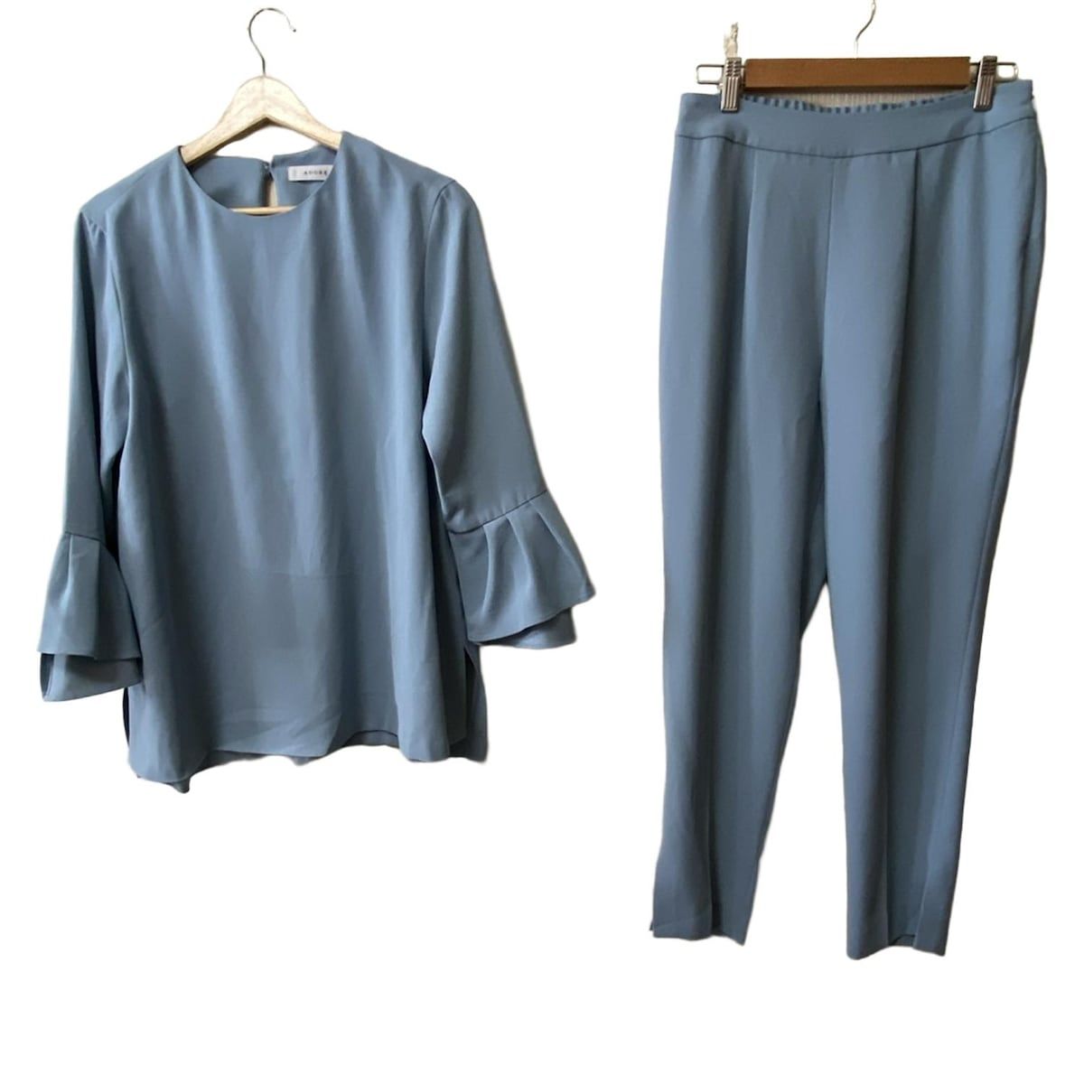 美品　ADORE アドーア　レース　パンツセットアップ　ネイビー　フォーマル ドライタッチジョーゼットパンツ | ADORE（アドーア） ｜【公式