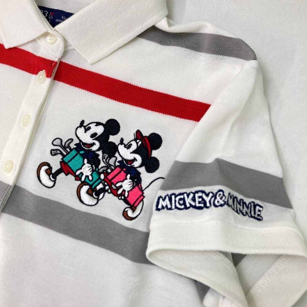 サイズ：0 23区GOLF ニジュウサンクゴルフ ×Disney 半袖