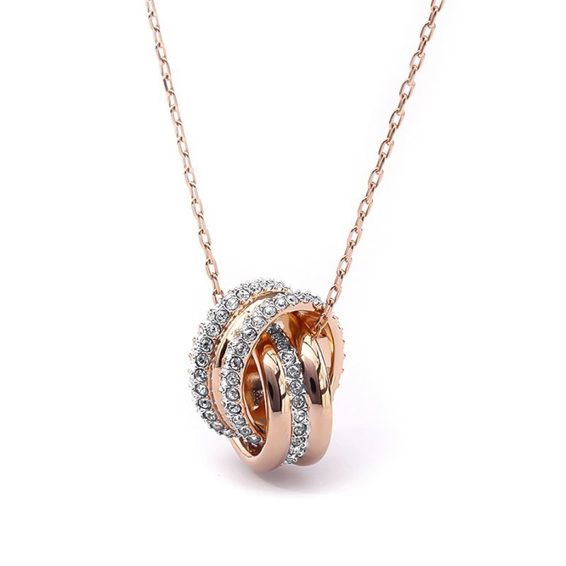 決算セール【ラッピング無料】SWAROVSKI スワロフスキー Further ネックレス ローズゴールド 5240525 レディス ブランド  誕生日 バースデー クリスマス ホワイトデー 記念日 お祝い プレゼント 卒業祝い 入学祝い 就職祝い ビジネス  ...