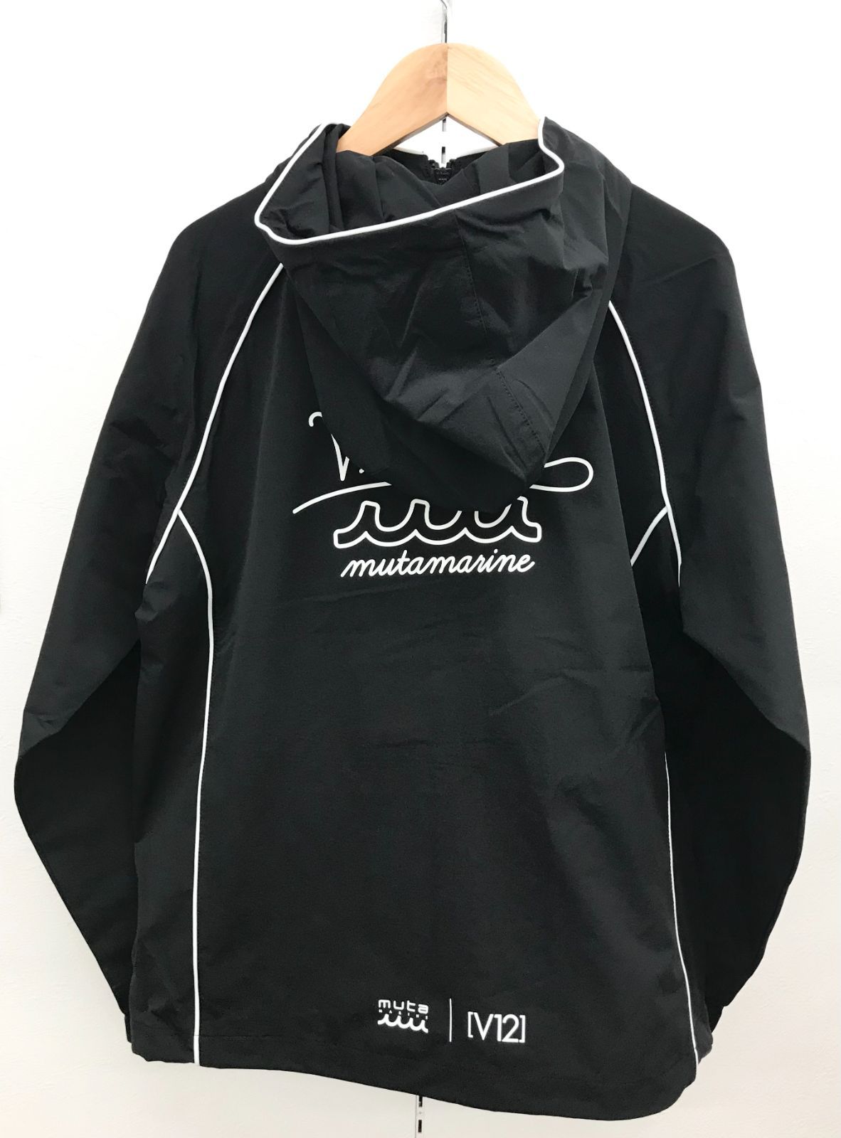 V12 muta MARINEコラボ メンズジャケット ブラック
