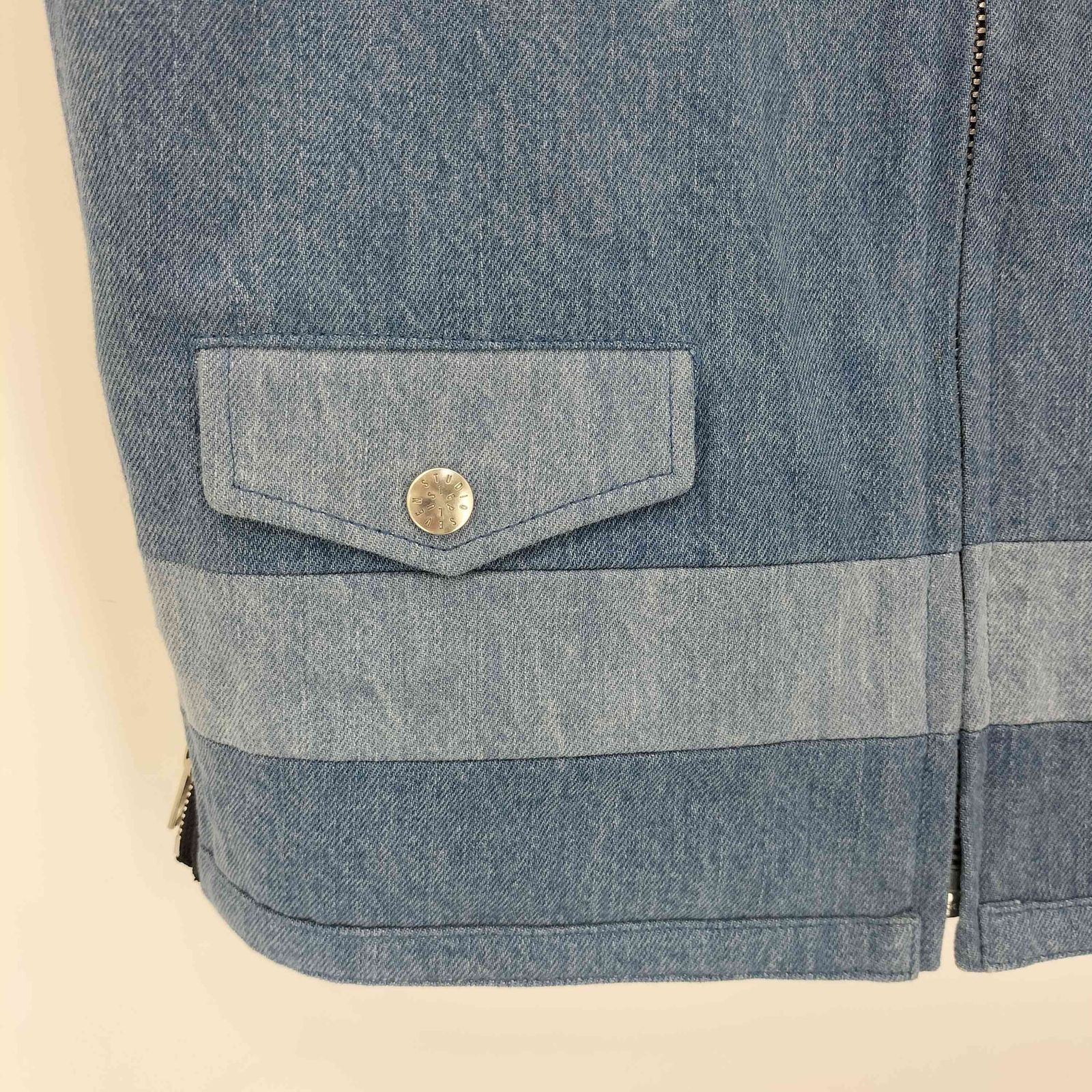 ジャケット・アウター STUDIO SEVEN season3 denim vest STUDIO SEVEN season3 denim vest