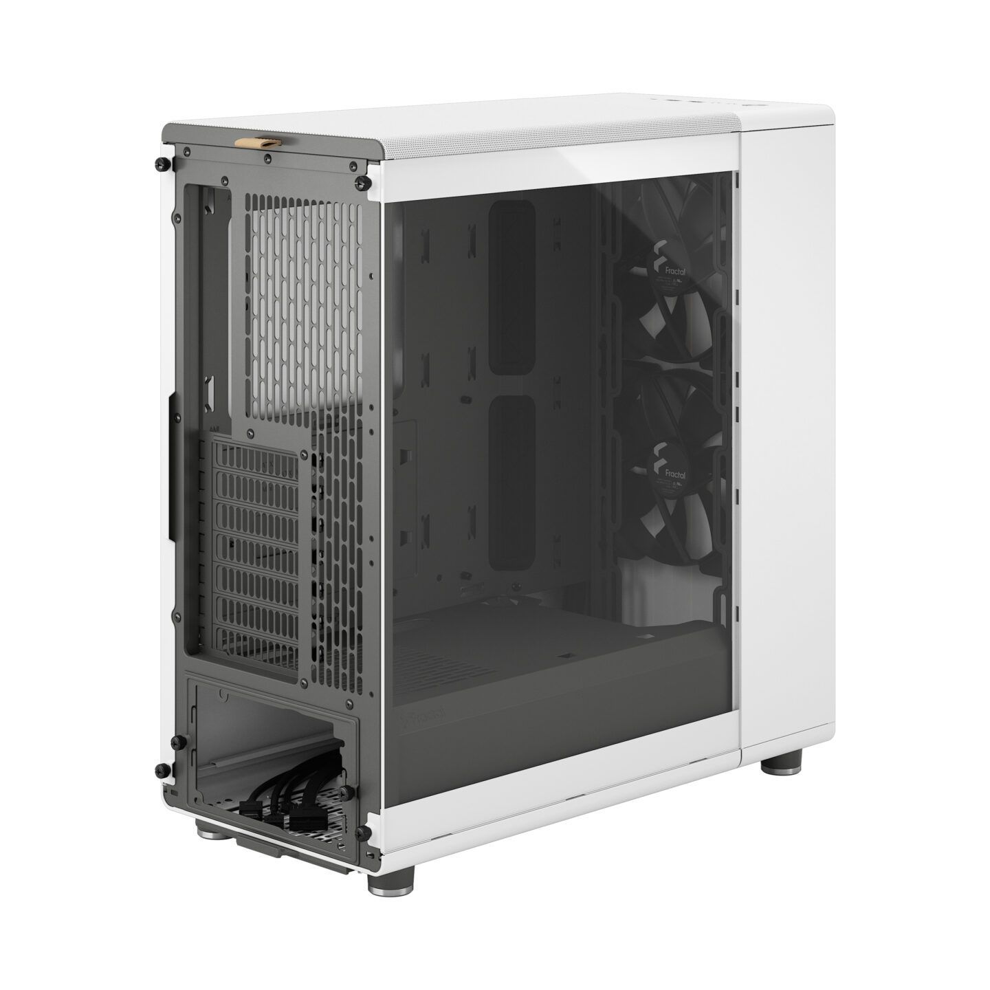 春色3カラー✧ Fractal Design North TG ホワイト/クリア 新品未開封