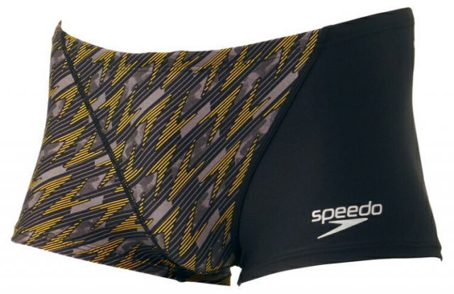 speedo スピード BOOM FLOW T-BOX ORxK SS ST52405 OK | スイムウェア メンズボックス ジャマー 耐塩素性 4WAYストレッチ ハーフパンツ レッグ丈 スピンドル付き 練習用 水泳 水着 プール トレーニング 快