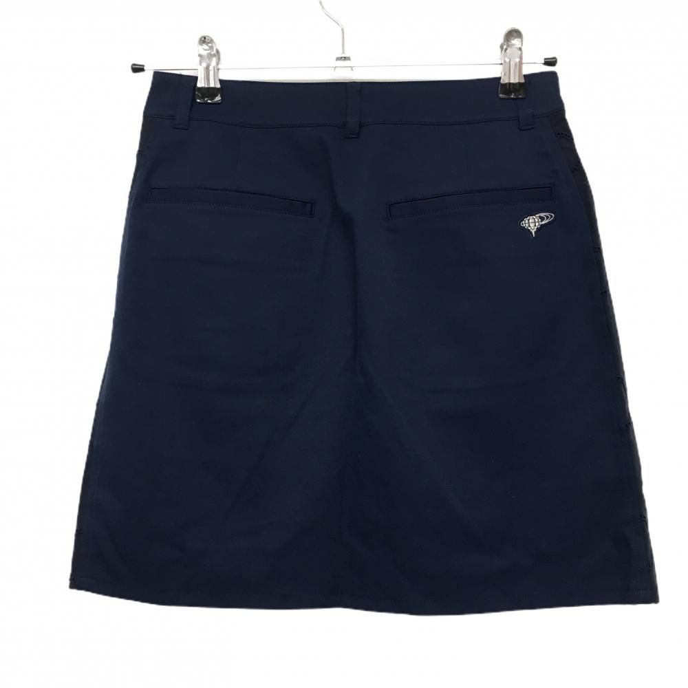 超美品】ビームスゴルフ スカート ネイビー サイド切替素材 レディース