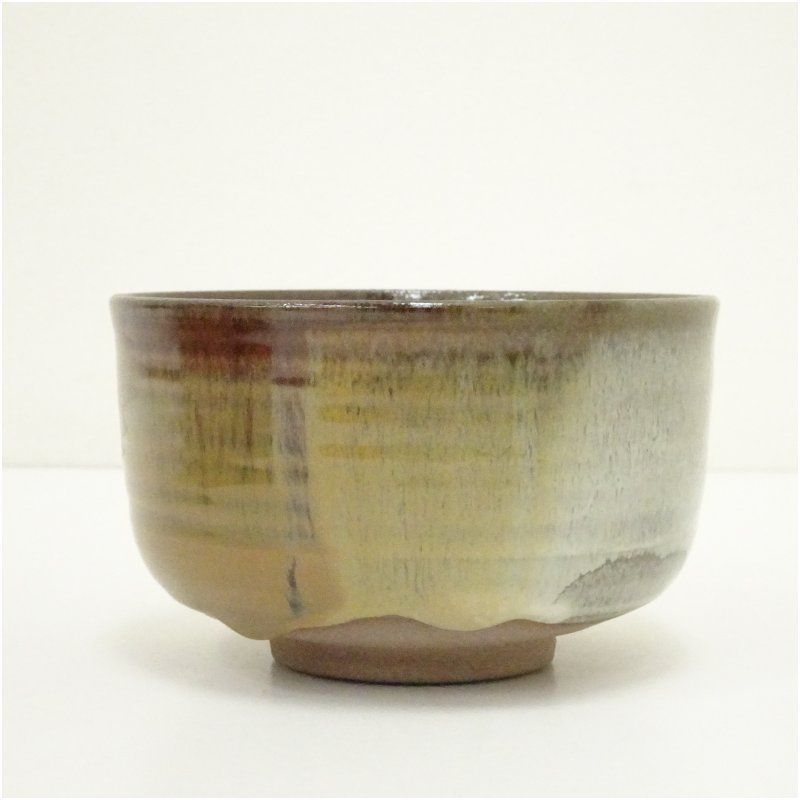 高取焼 ホビー・楽器・アート 高取焼 掛分轡抹茶茶碗 十三代 高取