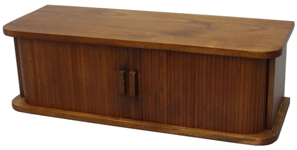 オスマック OSMAC 収納庫 幅60cm 完成品 調味料入れ キッチン収納 食器棚 カウンター上 軽量 竹製 ダークブラウン KTX-60DB