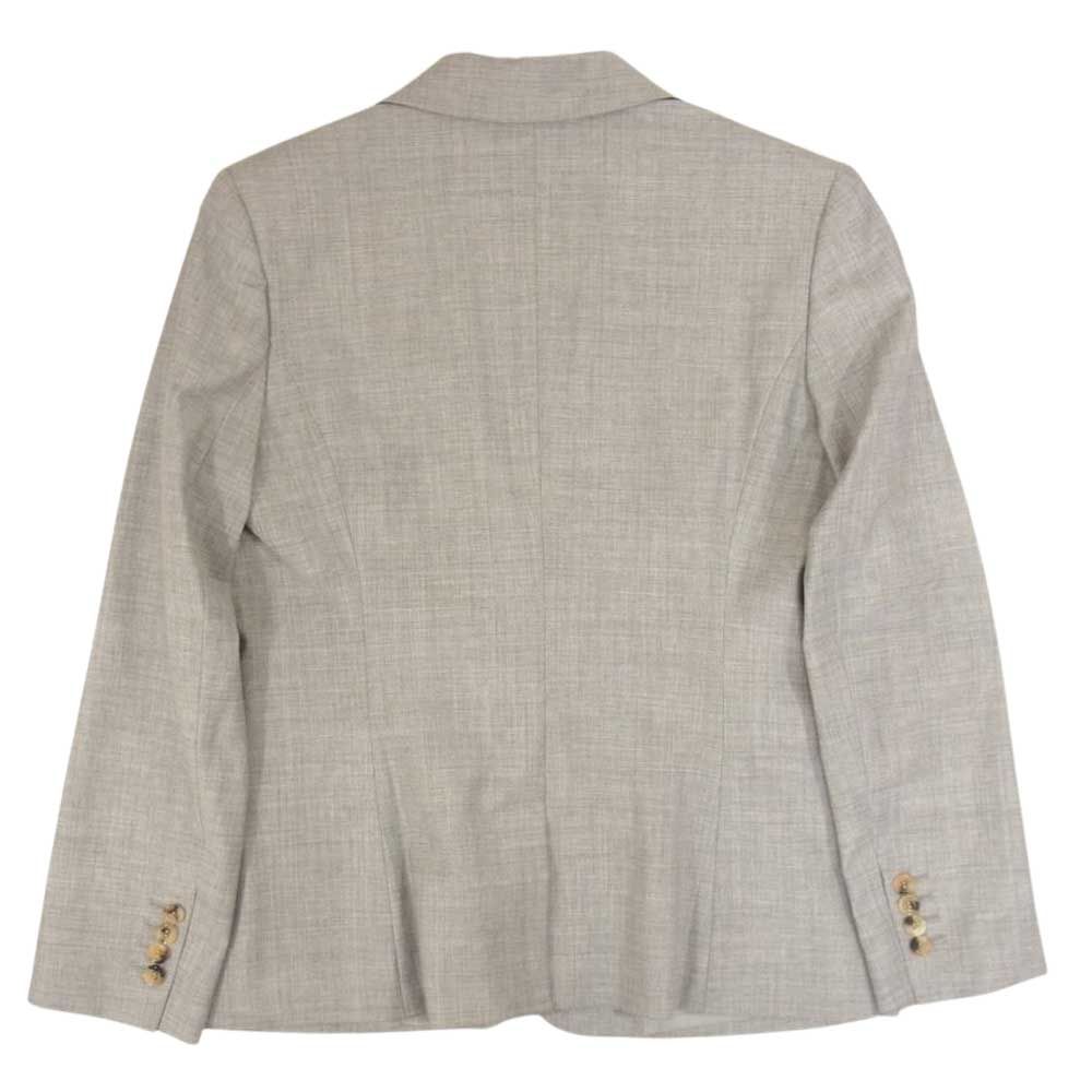 Theory - theory セオリー 03-9904133-020-044 LUXE Executive Bergman3 SUPER120s サマ－ウール ピークドラペル テーラードジャケット グレー系 44【中古】 theory セオリー 03-9904133-020-044 LUXE Executive Bergman3