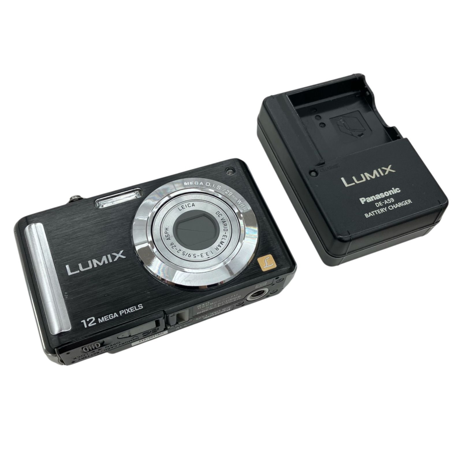 パナソニック LUMIX デジカメ DMC-FS25 デジタルカメラ ブラック