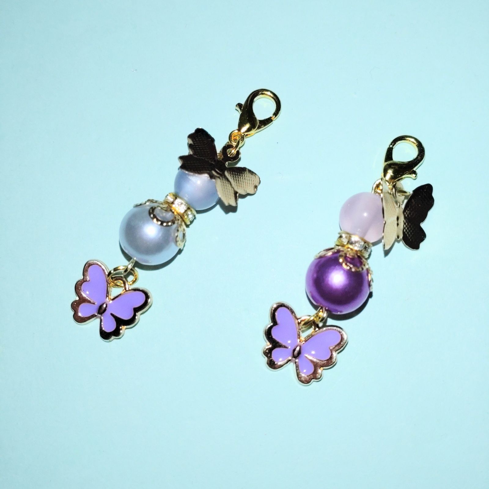 マスクチャーム２個セット☆☆ハンドメイド マスクチャーム2個セットハンドメイド マスクチャーム3個セット