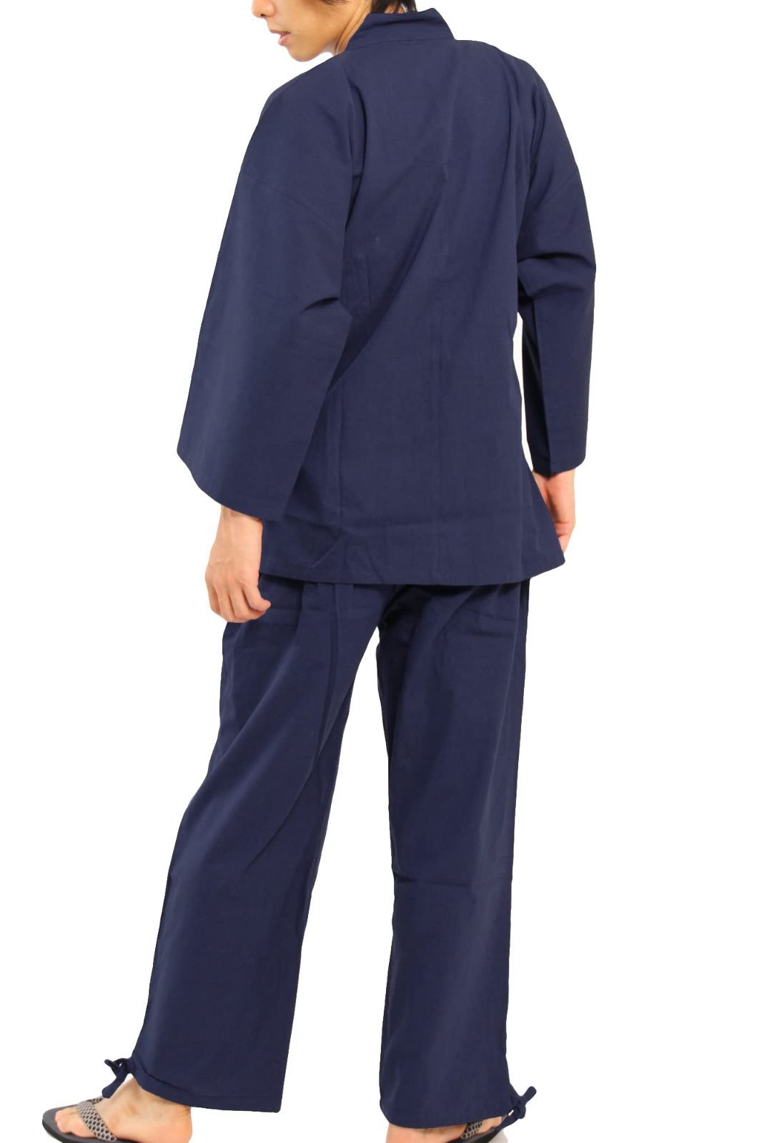 メンズ 綿100％作務衣