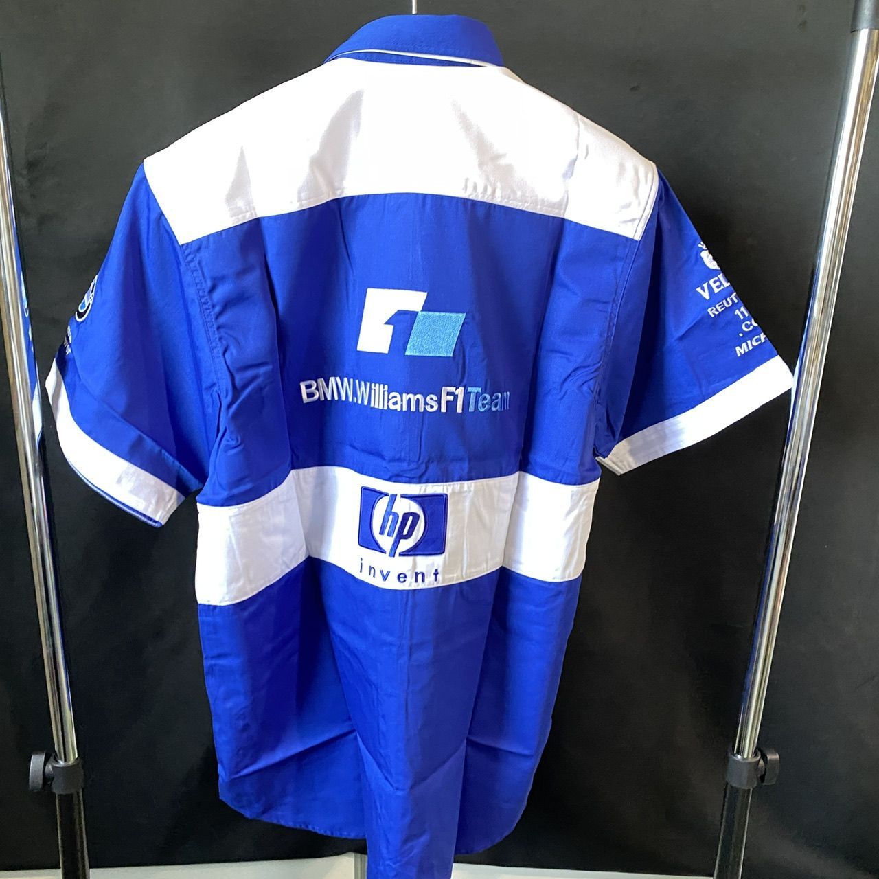 F1 Williams BMW ピットシャツ 2005 F1 BMW Williams ウィリアムズ ピットシャツ 2005
